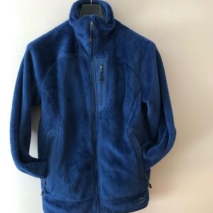 L.L. Bean Women's Blue Fleece Jacket